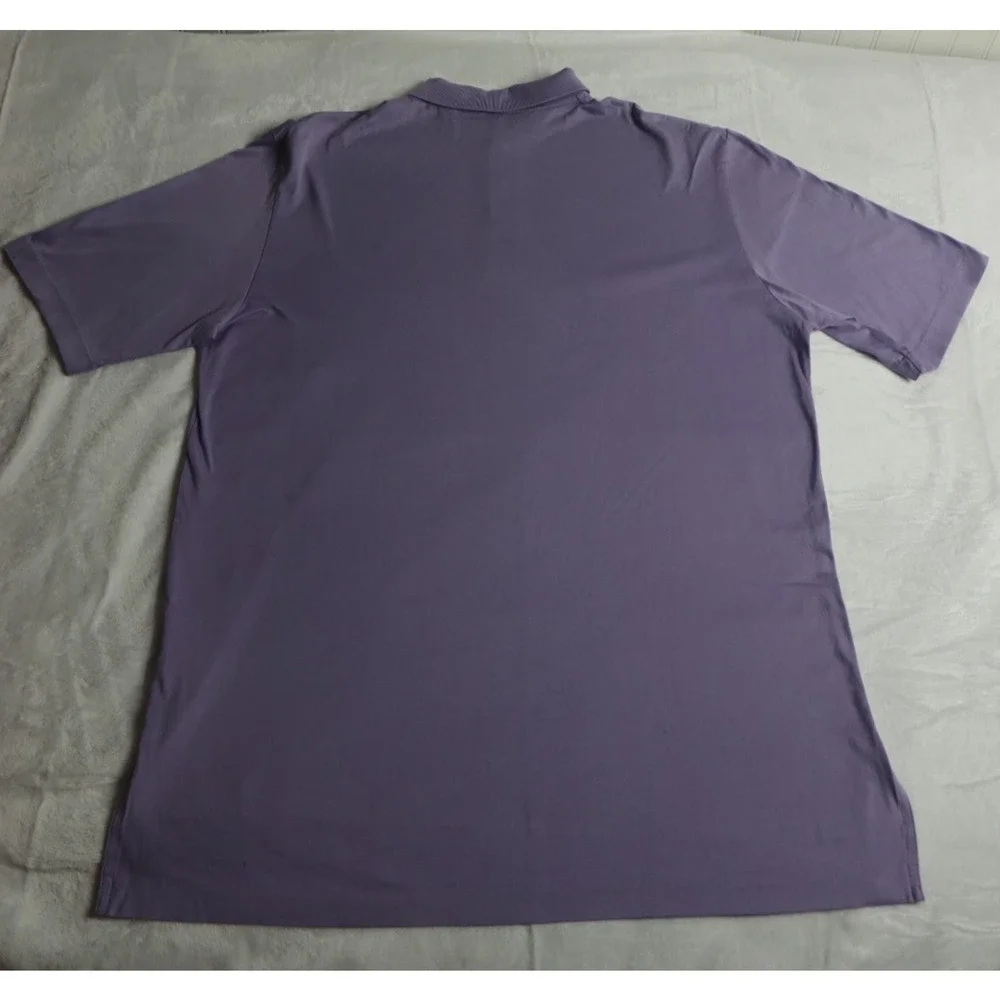 Polo Golf Ralph Lauren Men's Medium Purple Short Sleeve Performance Polo Shirt